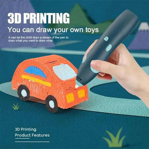 Rechargeable 3D-Printing Pen For Kids - KIDZMART