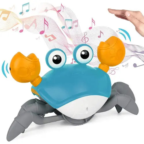 Rechargeable Escape Electric Crab Musical Toys with Induction - KIDZMART