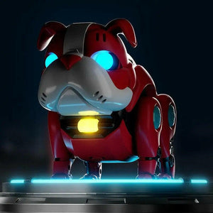 Red Bulldog Robot Toy For Kids - KIDZMART