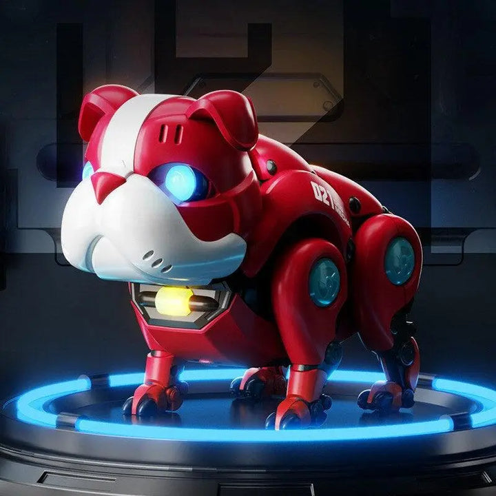 Red Bulldog Robot Toy For Kids - KIDZMART