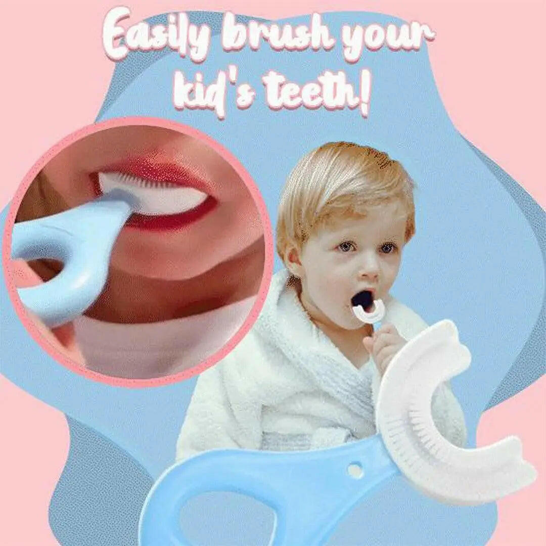 U-Shaped tooth brush for toddlers & Kids - KIDZMART