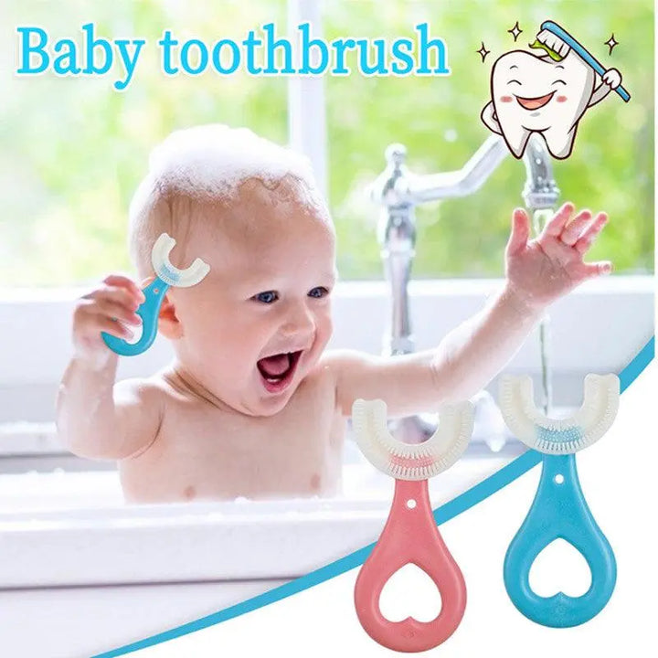 U-Shaped tooth brush for toddlers & Kids - KIDZMART