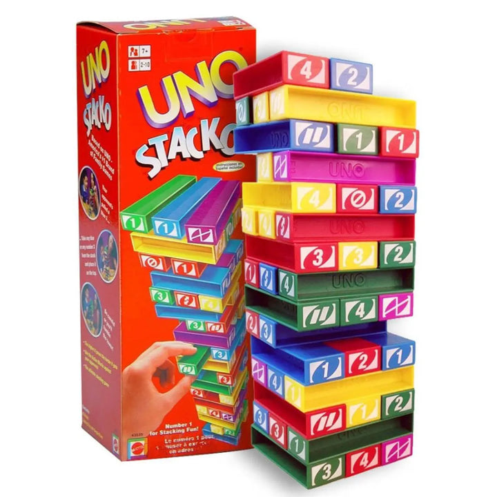 Uno Stacko Game For Family - KIDZMART